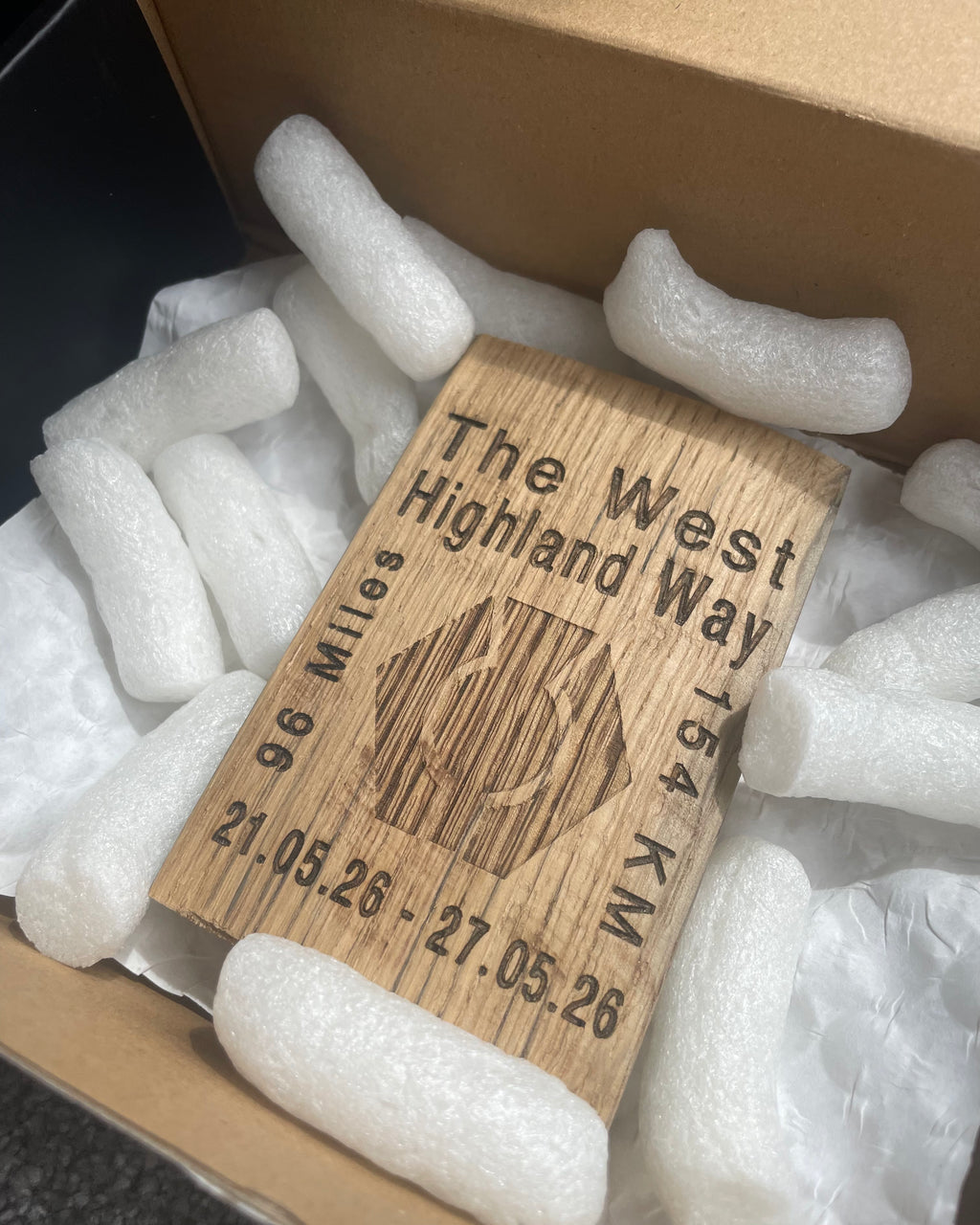 West Highland Way Whisky Barrel Gift (Personalised)