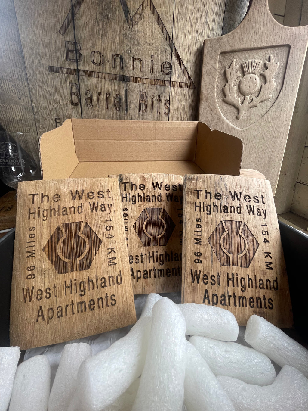 West Highland Way Whisky Barrel Gift (Personalised)