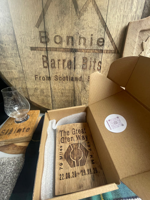Great Glen Way Whisky Barrel Gift (Personalised)