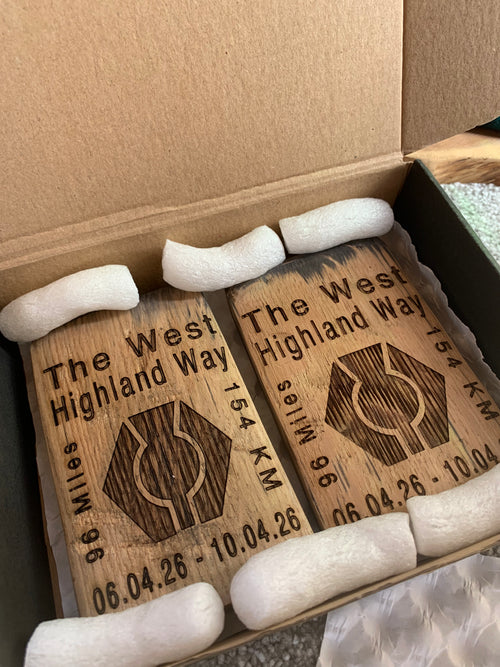 West Highland Way Whisky Barrel Gift (Personalised)