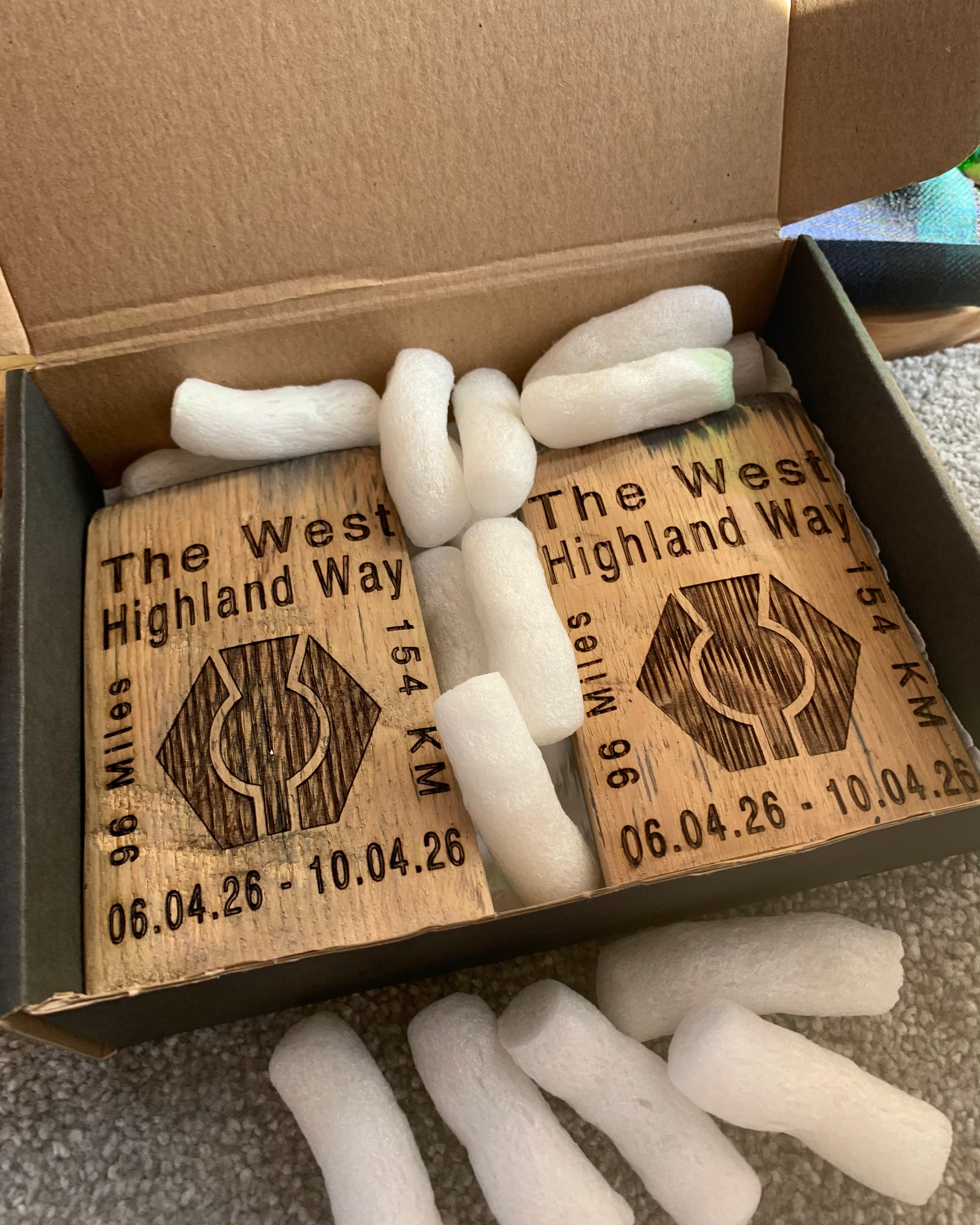 West Highland Way Whisky Barrel Gift (Personalised)