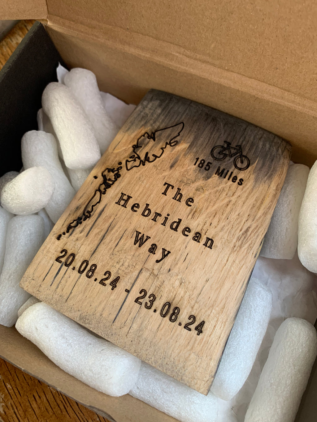 Hebridean Way Whisky Barrel Gift (Personalised)