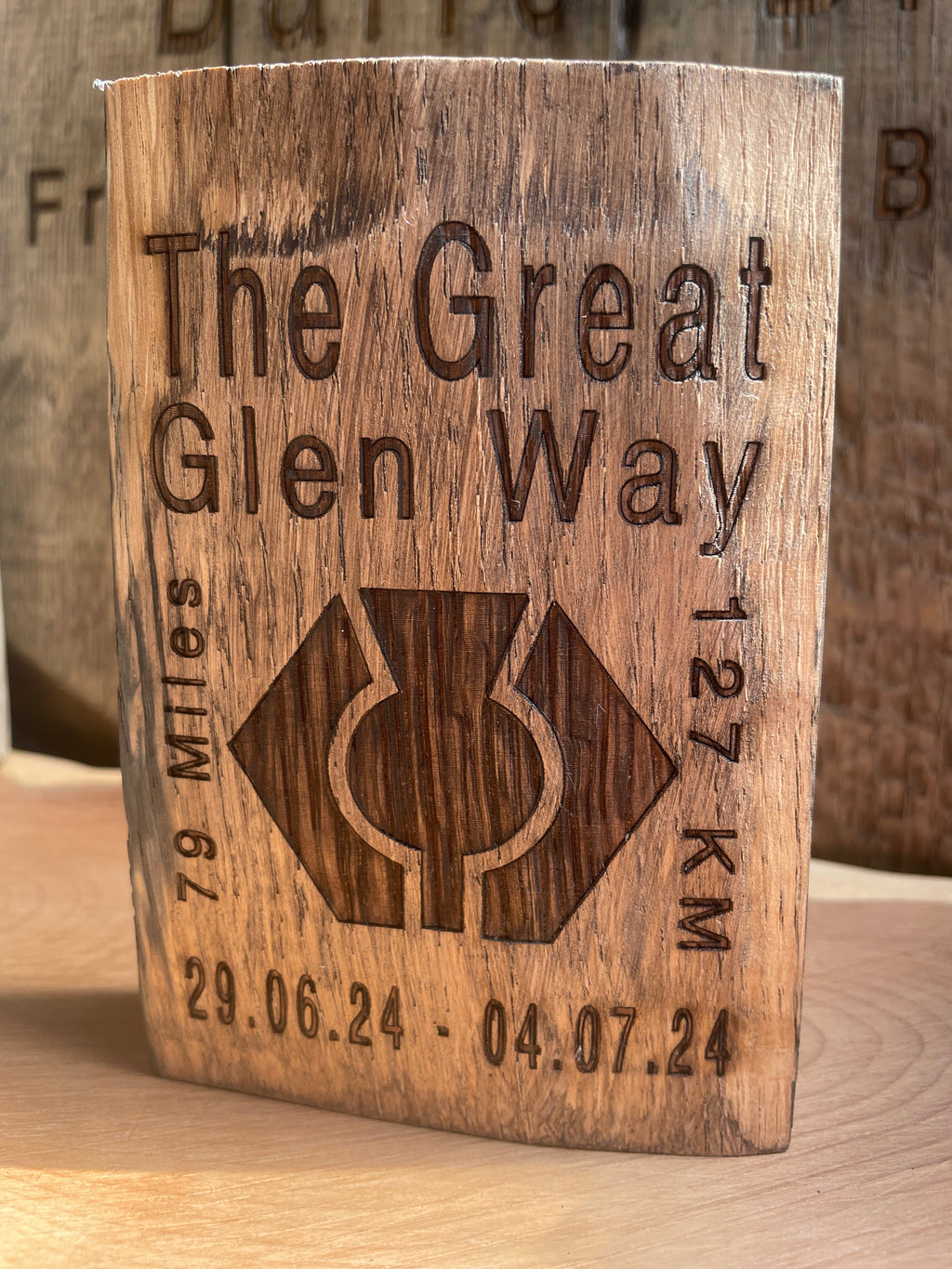 Great Glen Way Whisky Barrel Gift (Personalised)