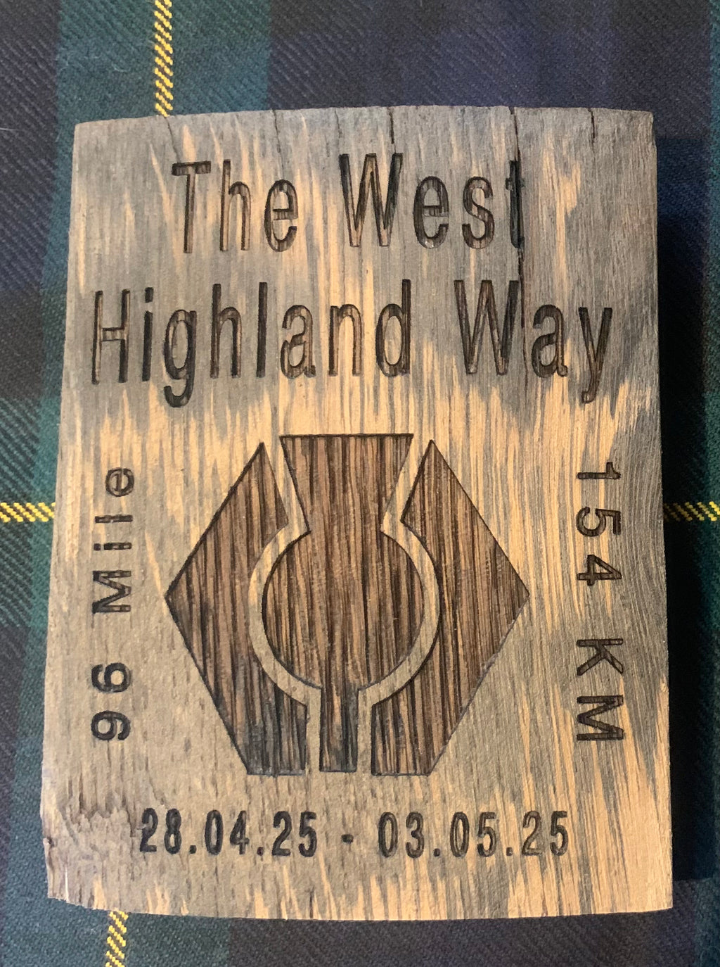 West Highland Way Whisky Barrel Gift (Personalised)