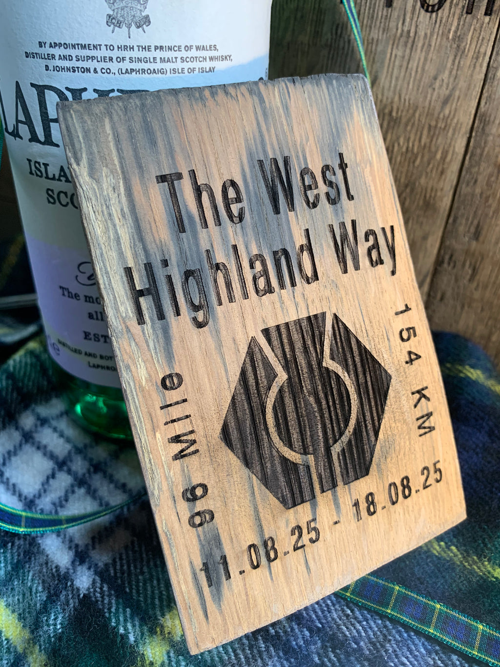 West Highland Way Whisky Barrel Gift (Personalised)