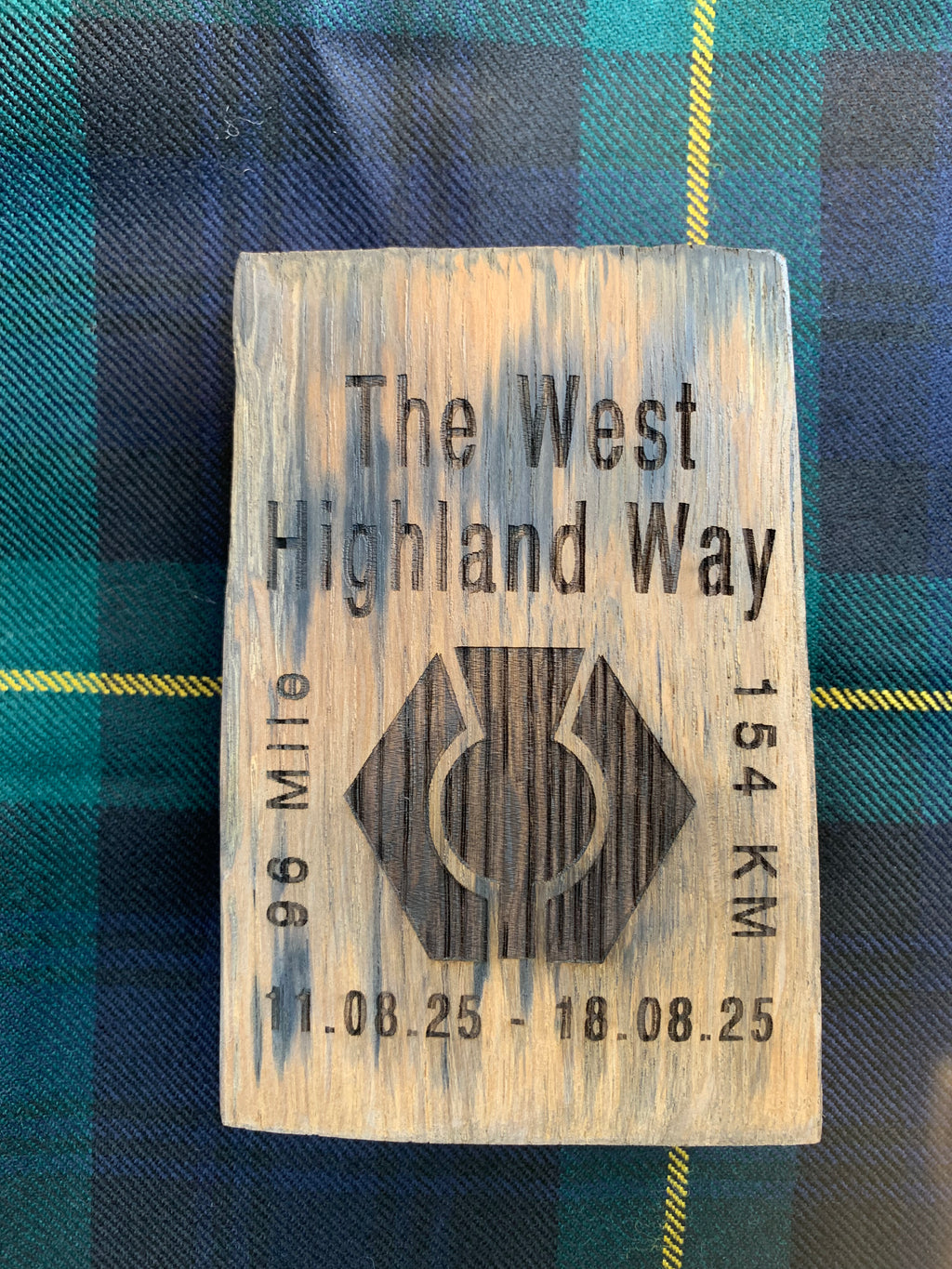 West Highland Way Whisky Barrel Gift (Personalised)
