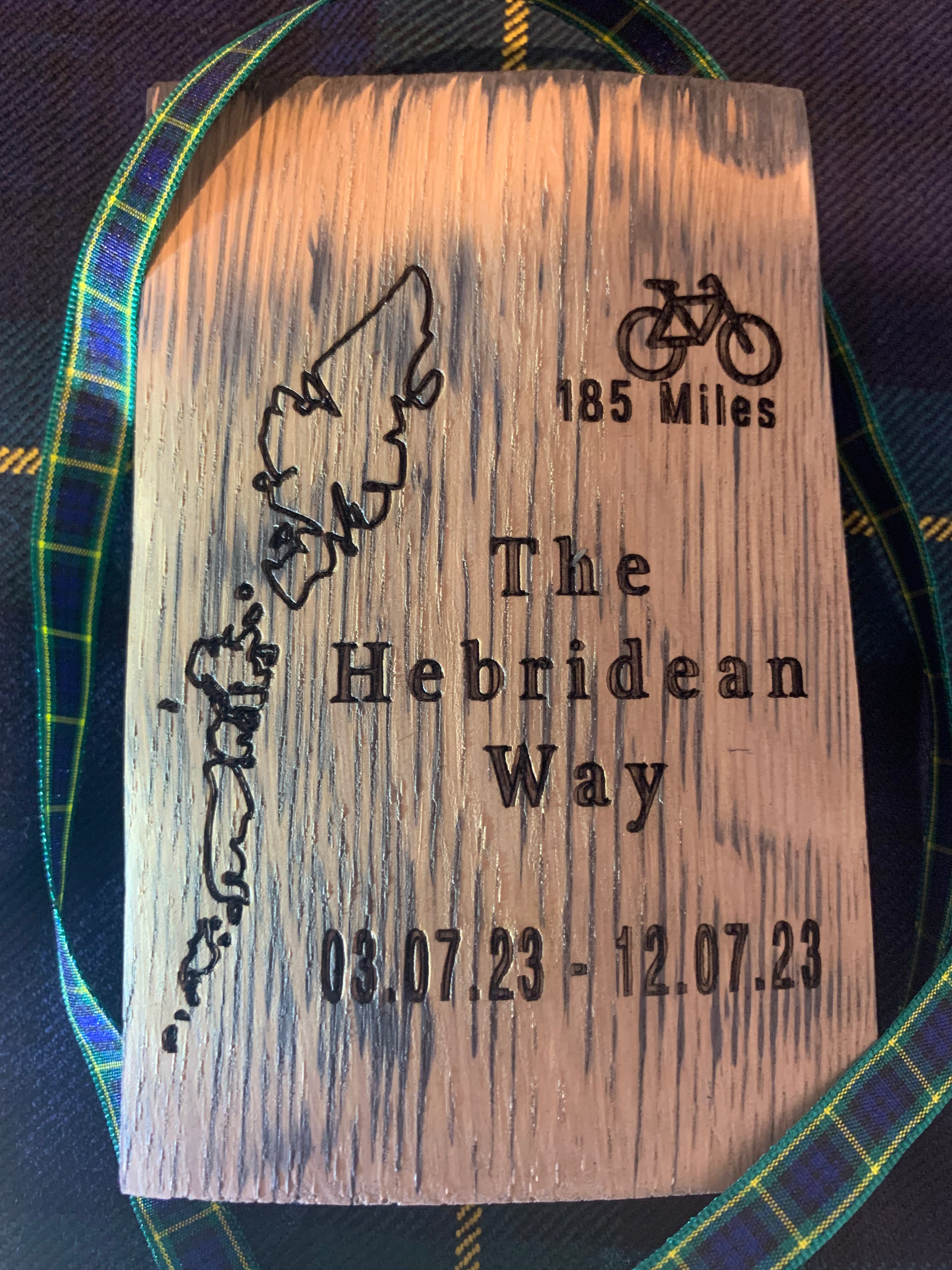 Hebridean Way Whisky Barrel Gift (Personalised)